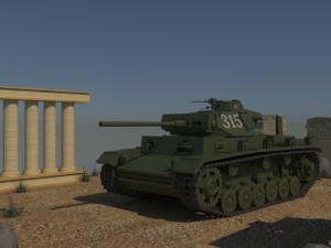 panzer 3 Modèle 3D