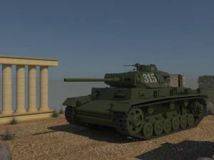 panzer 3 Modello 3D