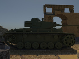 panzer 3 3D 모델