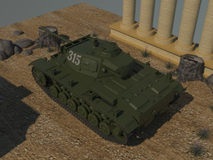 panzer 3 3D 모델
