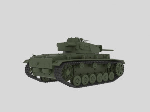 panzer 3 3D 모델