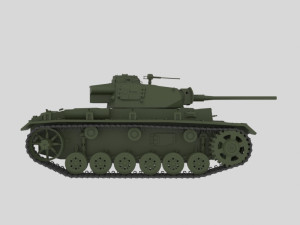 panzer 3 3D 모델
