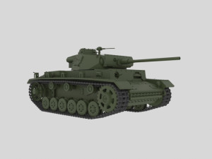 panzer 3 3D 모델