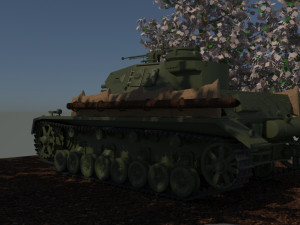 panzer 4 Modelo 3D
