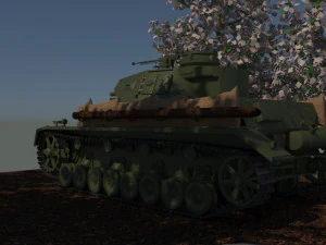panzer 4 3D Model