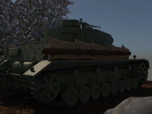 panzer 4 3D Model