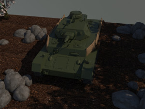 panzer 4 Modelo 3D