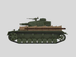 panzer 4 3D Model