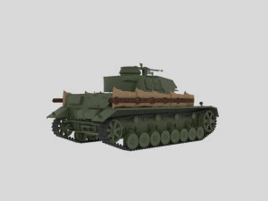 panzer 4 3D Model