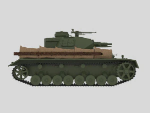 panzer 4 3D Model