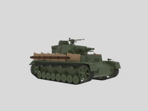 panzer 4 3D Model