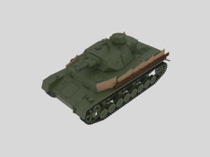 panzer 4 Modelo 3D
