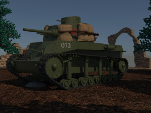 t-24 soviet Modèle 3D