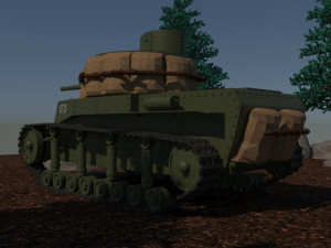 t-24 soviet Modelo 3D