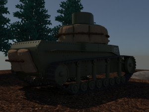 t-24 soviet Modelo 3D