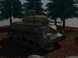 t-24 soviet Modelo 3D