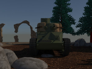 t-24 soviet Modelo 3D