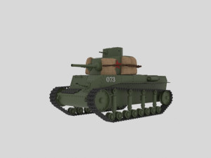 t-24 soviet Modelo 3D