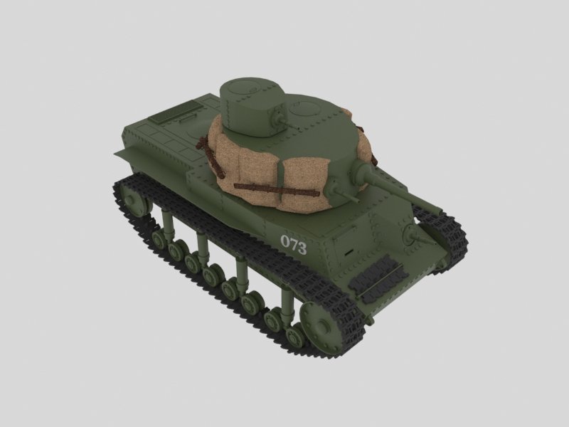 Soviet 3d model