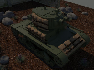 t-26 soviet 3D Model
