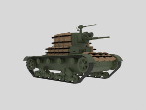 t-26 soviet 3D Model