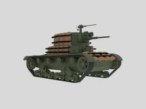 t-26 soviet 3D Model