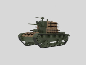 t-26 soviet 3D Model