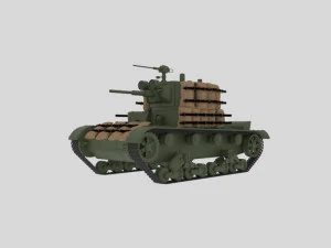 t-26 soviet 3D Model