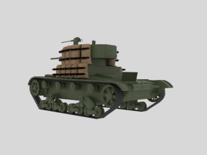 t-26 soviet 3D Model