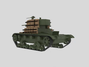 t-26 soviet 3D Model