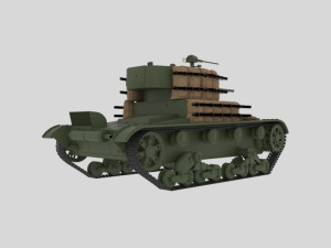 t-26 soviet 3D Model