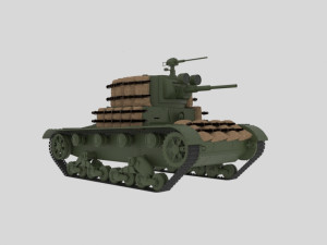 t-26 soviet 3D Model