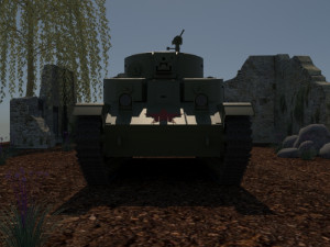 t-28 soviet Modelo 3D