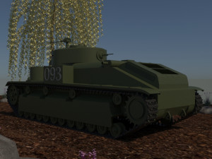 t-28 soviet Modelo 3D