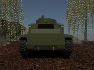 t-28 soviet Modelo 3D