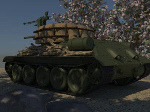 t-34 soviet 3D Model