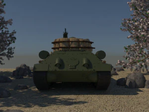 t-34 soviet 3D Model
