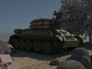 t-34 soviet 3D Model