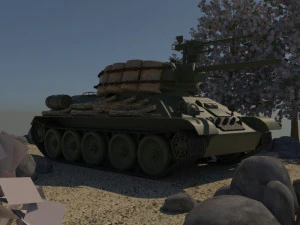 t-34 soviet 3D Model