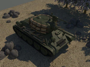 t-34 soviet 3D Model