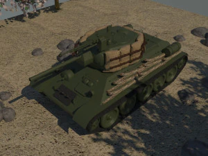 t-34 soviet 3D Model