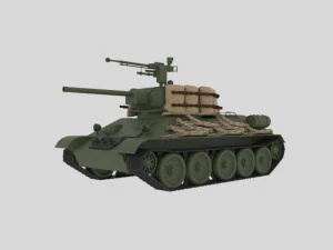 t-34 soviet 3D Model