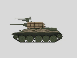 t-34 soviet 3D Model
