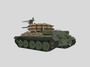 t-34 soviet 3D Model