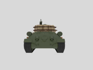 t-34 soviet 3D Model