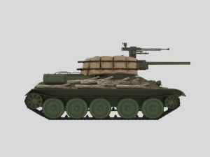 t-34 soviet 3D Model