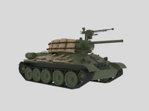 t-34 soviet 3D Model