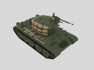 t-34 soviet 3D Model