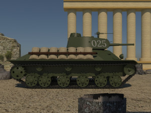 t-50 soviet 3D Модель
