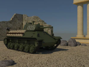 t-50 soviet 3D Model